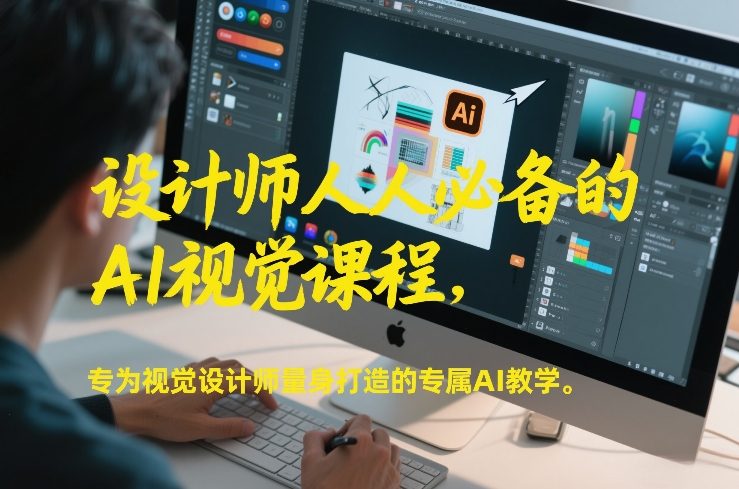 设计师人人必备的AI视觉课程，专为视觉设计师量身打造的专属AI教学-黑猫科技云网创
