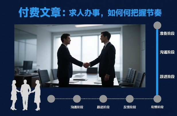 付费文章：求人办事，如何把握节奏-黑猫科技云网创