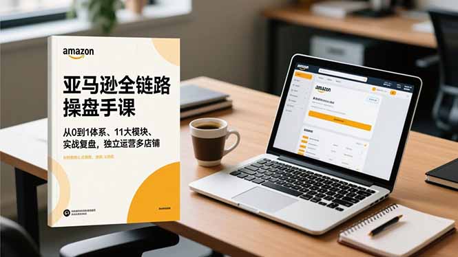 亚马逊全链路操盘手课，从0到1体系、11大模块、实战复盘，独立运营多店铺-黑猫科技云网创