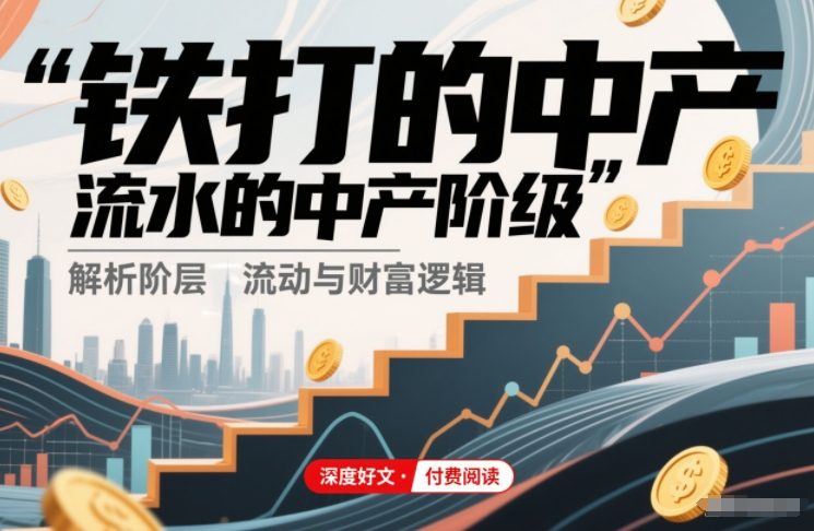 付费文章：铁打的中产，流水的中产阶级-黑猫科技云网创