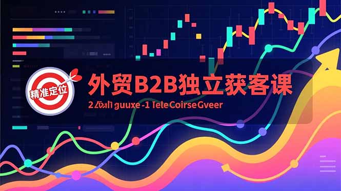 外贸B2B独立获客课，Facebook主页搭建、消息互动广告、精准定位，打造高询盘系统-黑猫科技云网创
