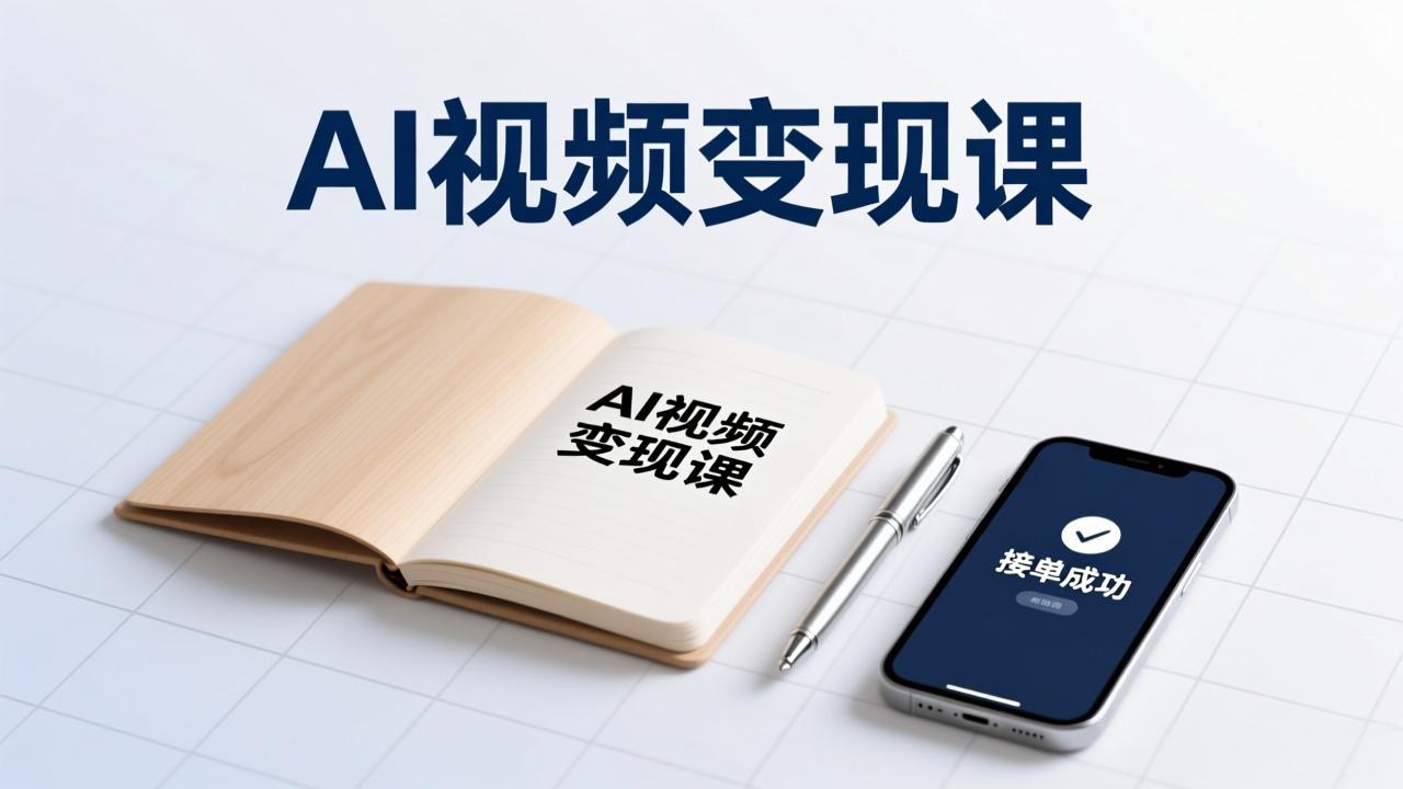 AI视频变现课，学完即可创作短片、接商单，实现副业增收，单项目报价可达千元-黑猫科技云网创