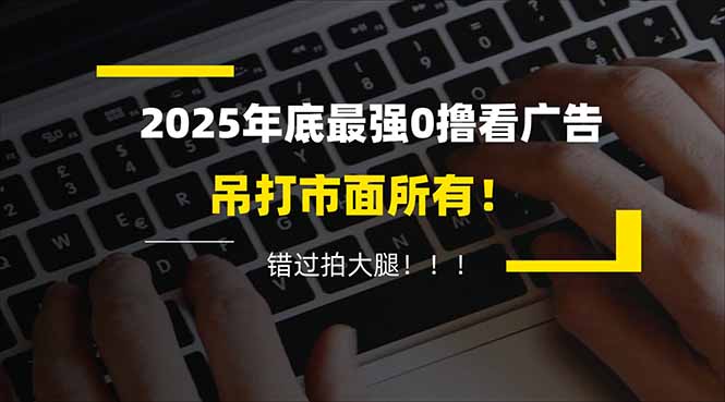 懒人福利！每天 20 分钟刷广告，动动手指轻松赚 100+，碎片时间就能做！-黑猫科技云网创