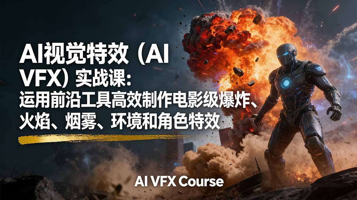 AI视觉特效(AI VFX-黑猫科技云网创